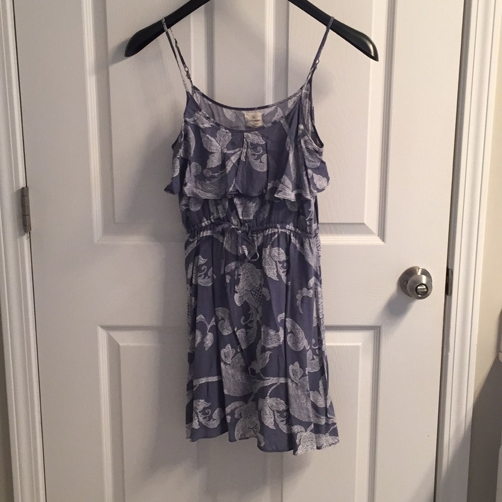 Blue/gray short dress